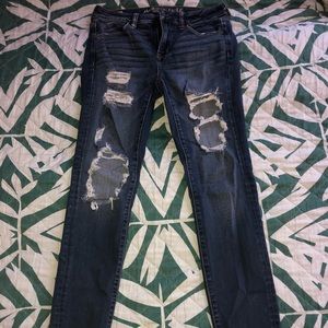 Dark wash American Eagle jeans